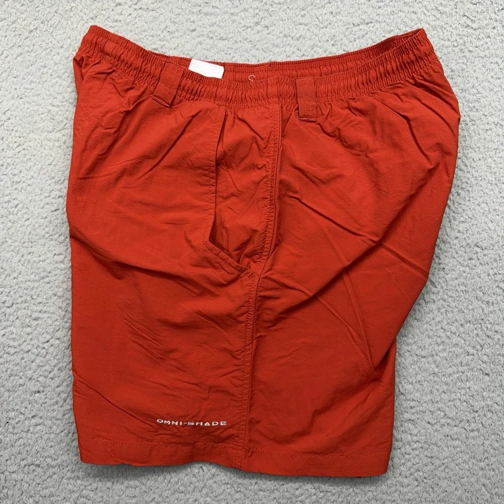 Columbia PFG FM4009 Mens Small 6L Red Backcast III Omni-Shade Water Shorts